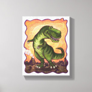 Toile Cadeaux et accessoires Tyrannosaurus