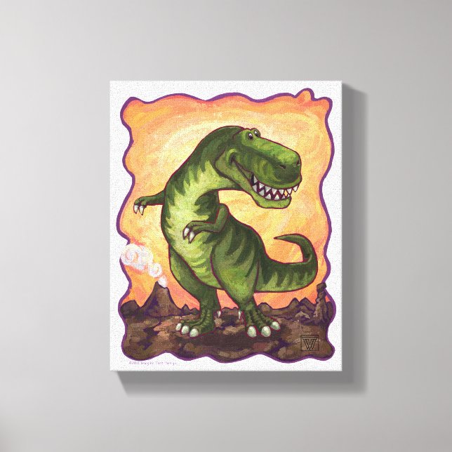 Toile Cadeaux et accessoires Tyrannosaurus (Recto)