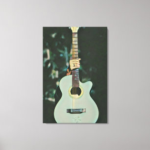 Toile Cadeaux guitaristes cool