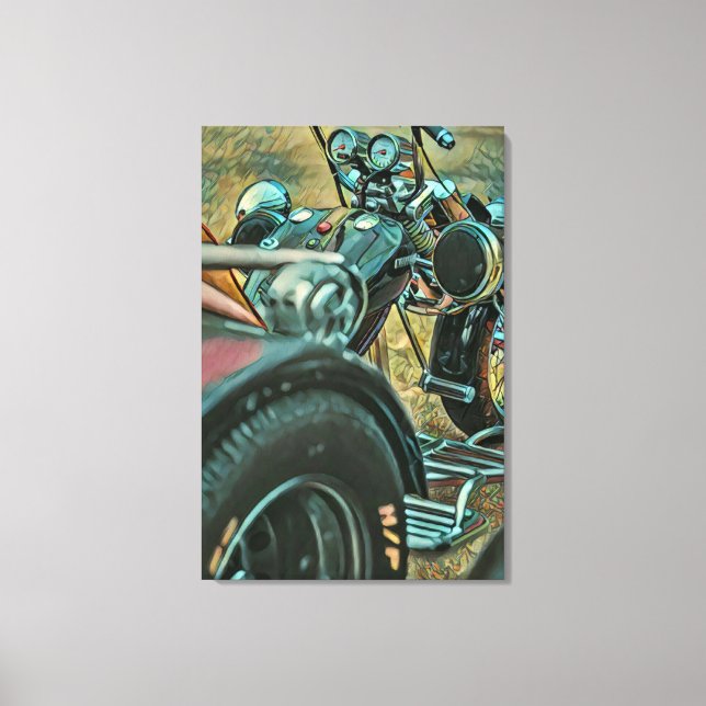 Toile cadeaux pour les motocyclistes (Recto)