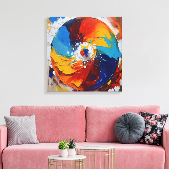 Toile Cadeaux Savourer les souvenirs Imprimés photos (Insitu(Salon))