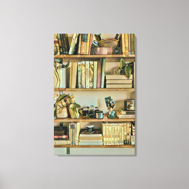 Toile Cadeaux uniques pour les amateurs de livres (Recto)