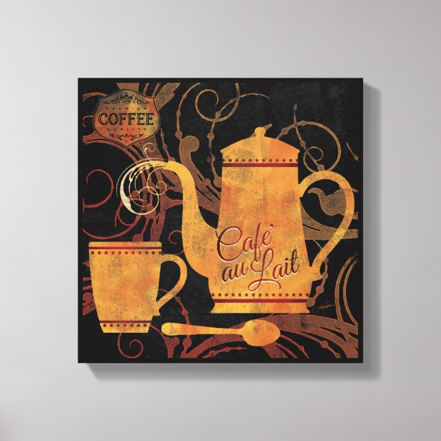 Toile Café au Lait - Cuisine de Lover (Recto)