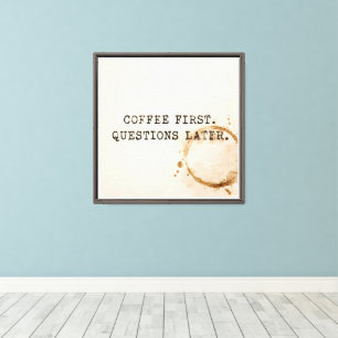 Toile Café d'abord