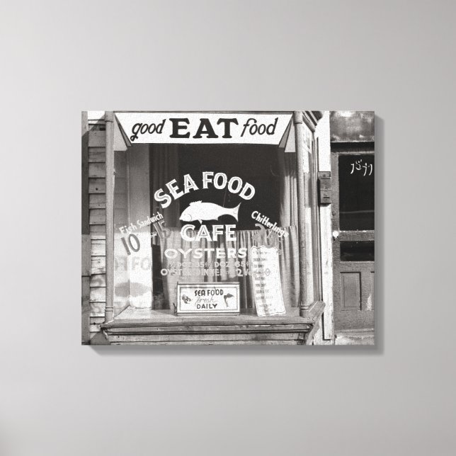 Toile Café de fruits de mer, 1937 (Recto)