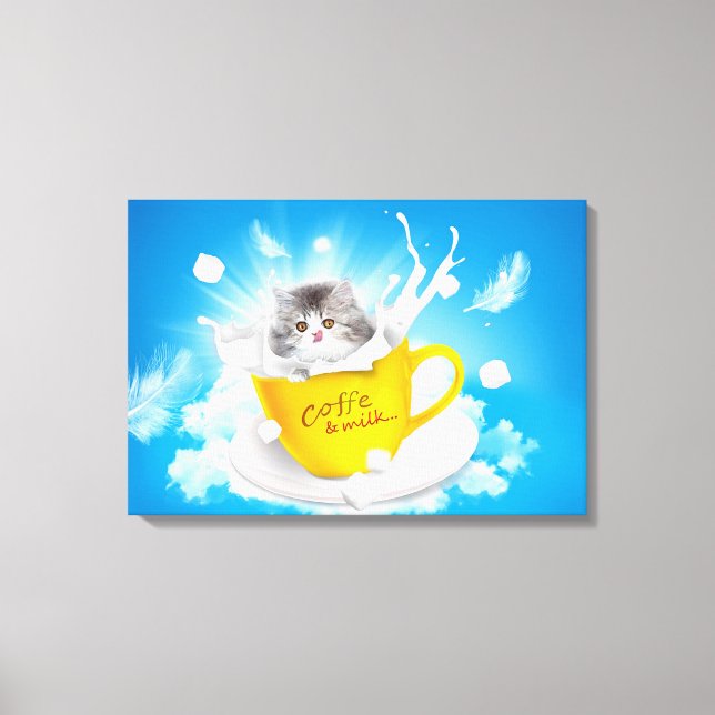 Toile Café et lait (Recto)