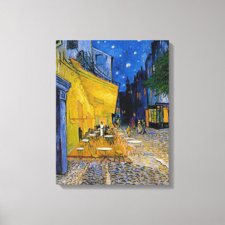 Toile Café Terrasse / Café de nuit ~ Vincent van Gogh