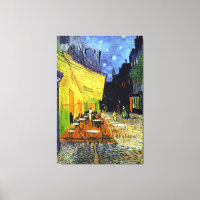 Café Terrasse en soirée par Van Gogh Art