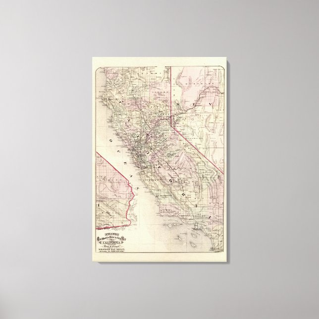 Toile Californie (Recto)
