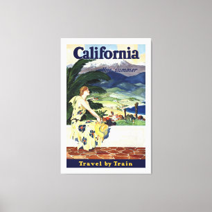 Toile Californie cet été
