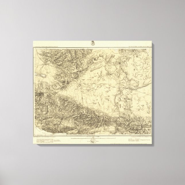 Toile Californie du Sud (Recto)