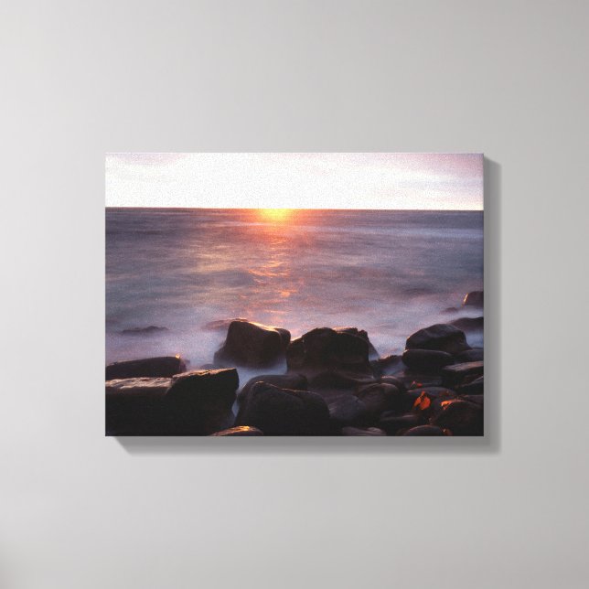 Toile Californie, San Diego, Sunset Cliffs, Sunset 2 (Recto)
