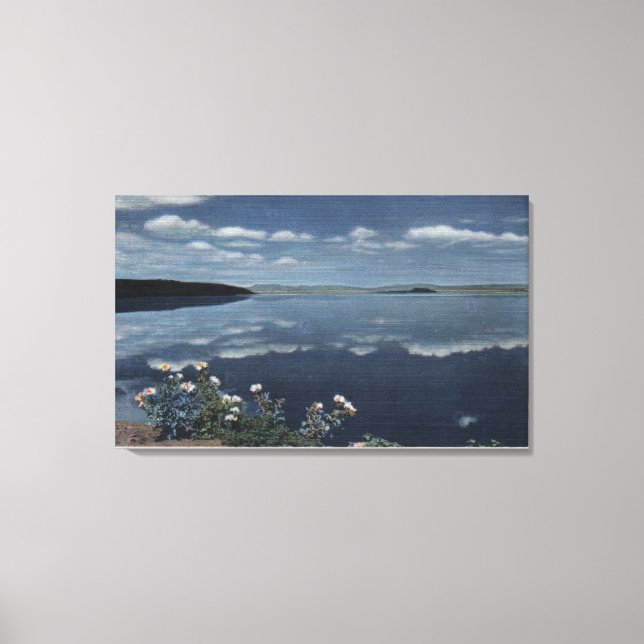 Toile CalifornieVue du lac Mono dans la Haute Sierra (Recto)