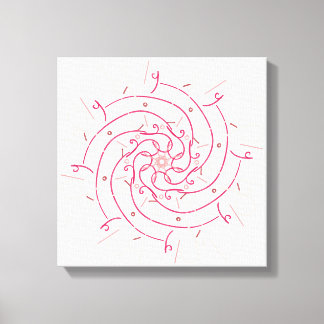 Toile Calligraphie arabe Nom artistique Écriture Amal