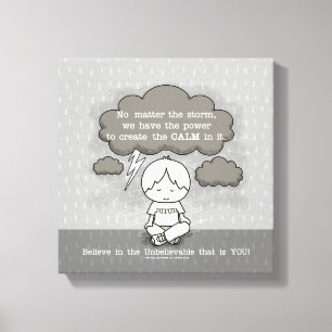 Toile Calme dans la tempête