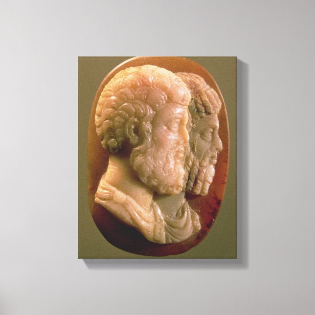 Toile Cameo depicting Marcus Aurelius (Recto)