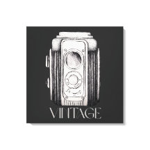 Caméra vintage noir