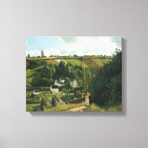 Toile Camille Pissarro - colline de Jalais, Pontoise