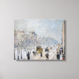 Toile Camille Pissarro - Grands Boulevards extérieurs, E