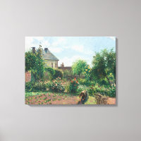Camille Pissarro Le jardin de l'artiste à Eragny