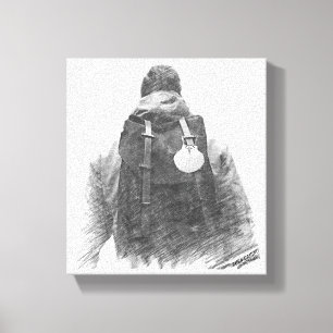 Toile Camino de Santiago Pilgrim