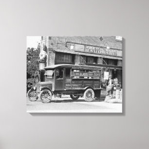 Toile Camion de livraison de quincaillerie, 1924