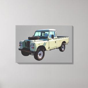 Toile Camion de ramassage Land Rover 1971