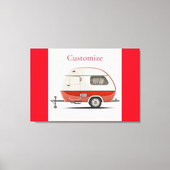 Toile Camper Teardrop Classic Retro Thunder_Cove (Recto)