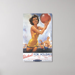 Toile Camps d'Ava Gardner Butlin identique
