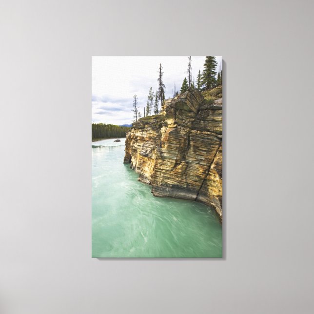 Toile Canada, Alberta, parc national de Jasper, Athabasc (Recto)