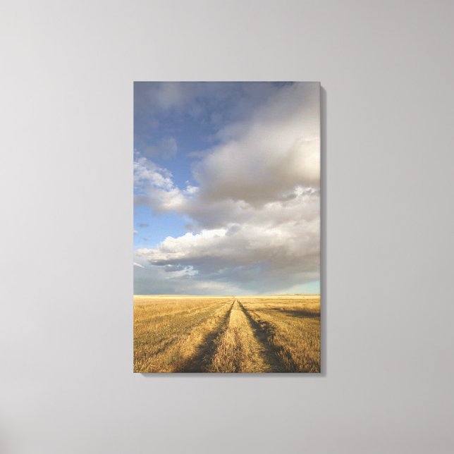 Toile Canada, Alberta, Stand Off : Paysage avec (Recto)