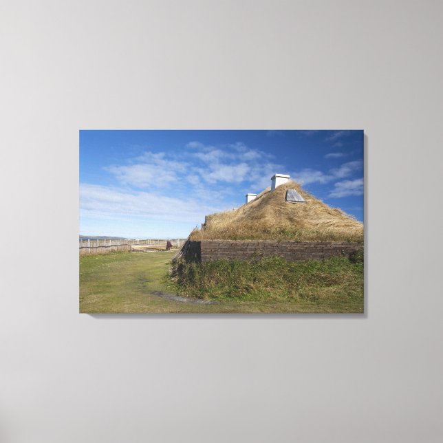 Toile Canada, Terre-Neuve-et-Labrador, L'Anse Aux 4 (Recto)