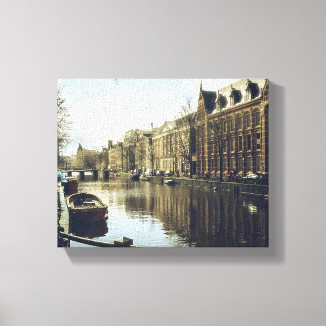 Toile Canal d'Amsterdam (Recto)