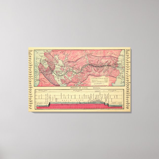 Toile Canal de Panama (Recto)