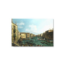 Canal de Venise Grand Canal Canaletto Peinture à l
