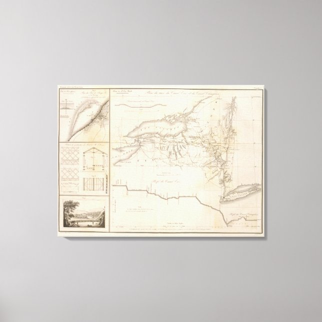 Toile Canal Erie (Recto)