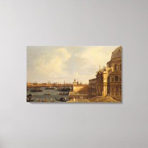 Toile Canaletto   Venise : Père Noël Maria della Salute