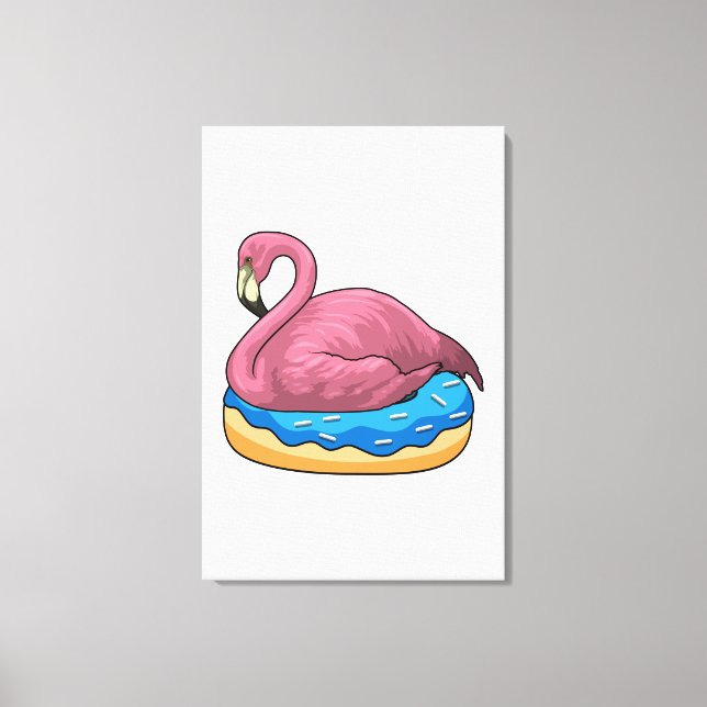 Toile Canard avec Donut (Recto)
