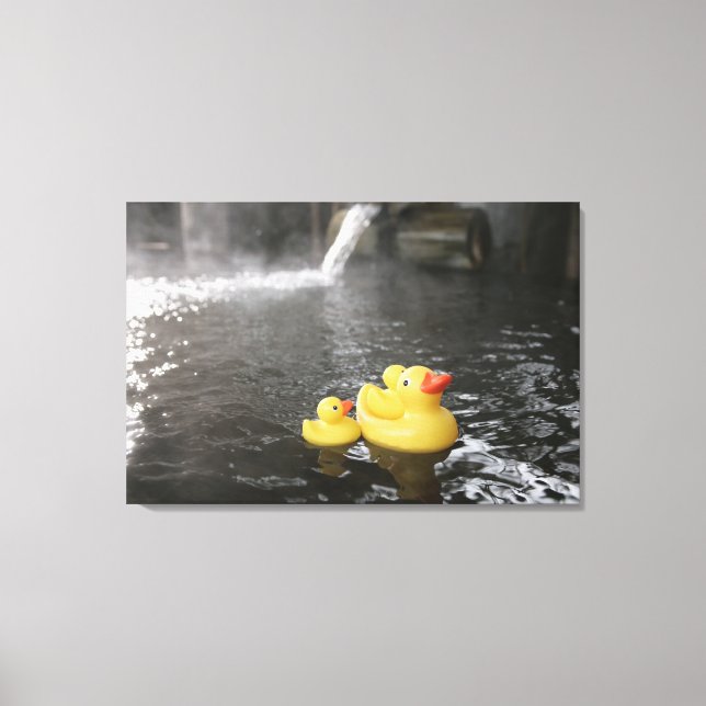 Toile Canards en caoutchouc japonais (Recto)