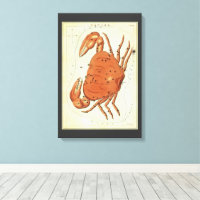 Cancer Crabe Constellation Vintage, Miroir d'Urani