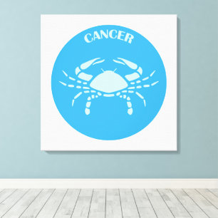 Toile Cancer, Signe du zodiaque, Horoscope, Astrologie