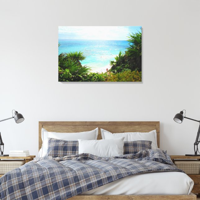 TOILE CANCUN, MEXIQUE #10 (Insitu(Chambre))