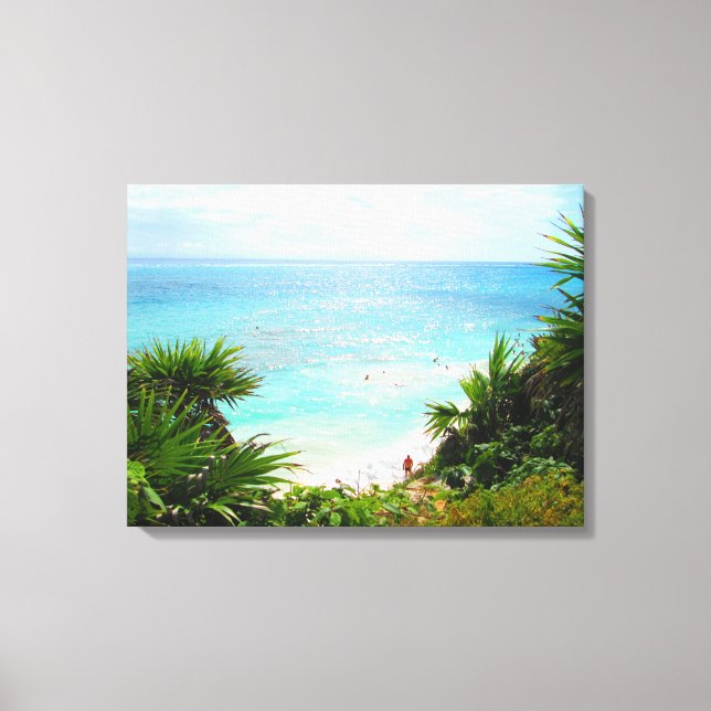 TOILE CANCUN, MEXIQUE N° 10 (Recto)