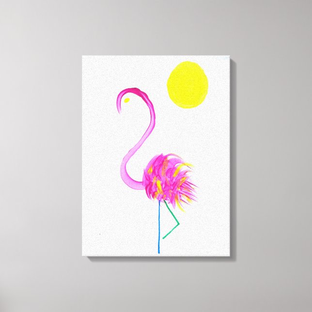 Toile Candy Waters Artiste de l'autisme (Recto)