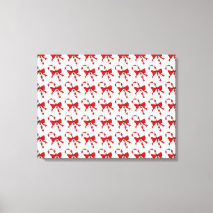 TOILE CANDYCANE DE NOËL