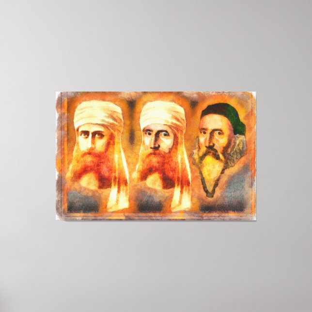 Toile Canon Légendes Dr John Dee alias Mahatma Morya (Recto)