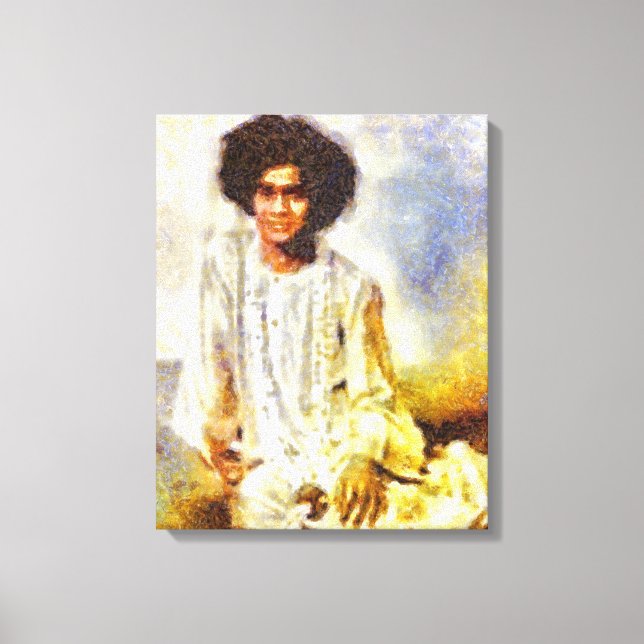 Toile Canon Légendes Sathya Sai Baba Benson Blanc - (Recto)