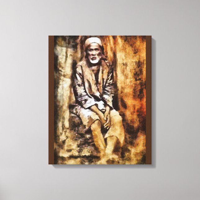 Toile Canon Légendes Shirdi Sai Baba - (Recto)