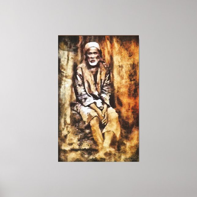 Toile Canon Légendes Shirdi Sai Baba - (Recto)