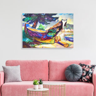Toile Canot de guerre indien   Emily Carr